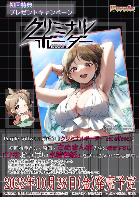 Liminal Border Part I / クリミナルボーダー 1st offence 汉化硬盘版[官方简繁中英文]-皑雪