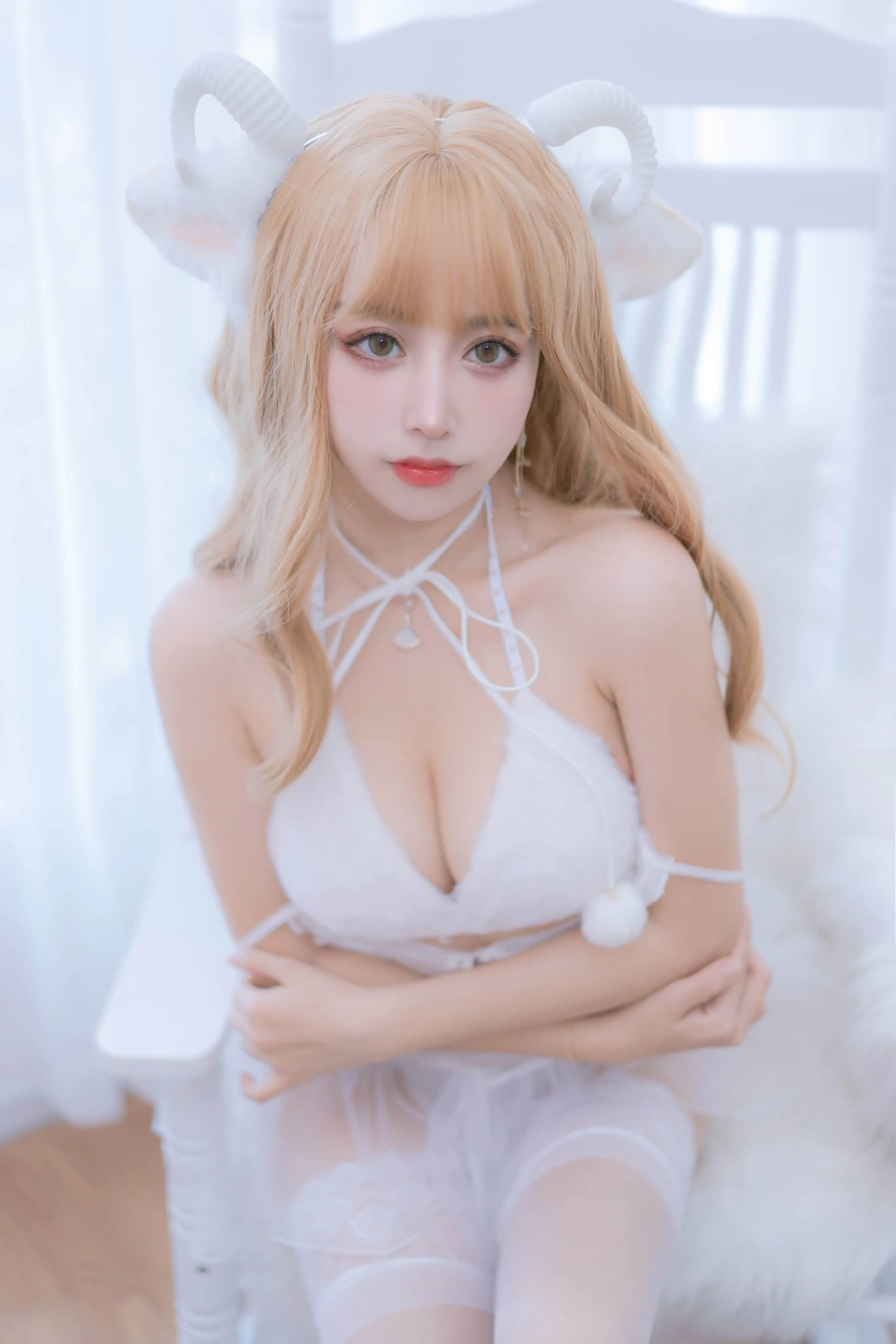 过期米线线喵 小羊咩【生日限定】-皑雪